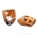 Grain leather Baseball Gloves brown leather Baseball Gloves Supplier